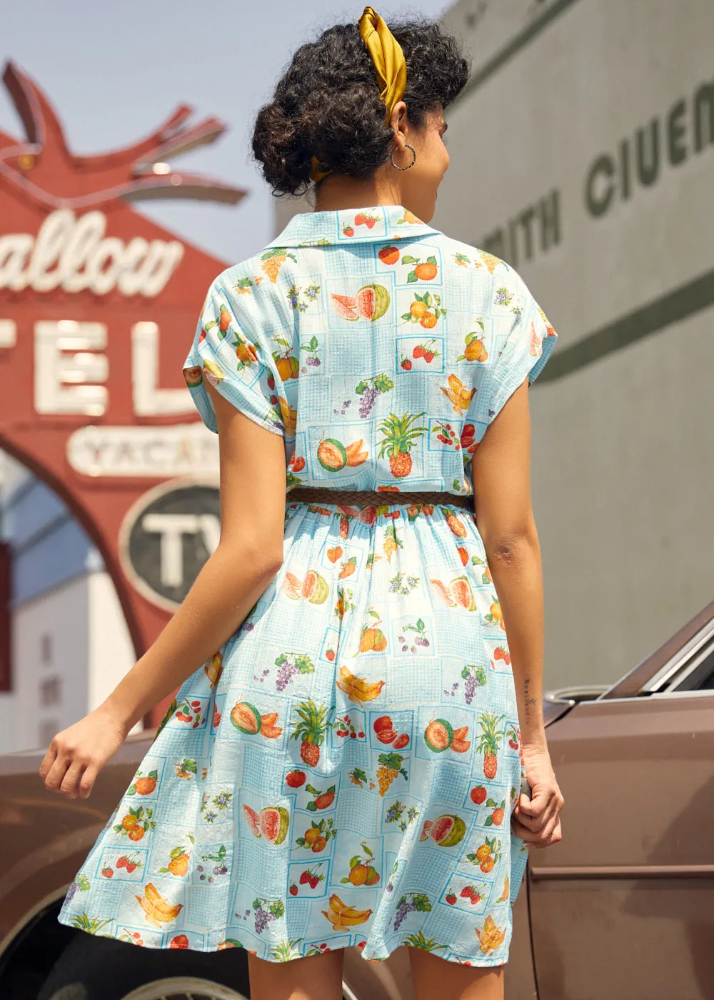 Waist Side Story Fit & Flare Dress sold by Modcloth product image thumbnail 4