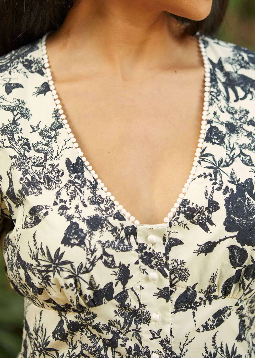 Plot Twist Fit & Flare Dress sold by Modcloth product image thumbnail 4