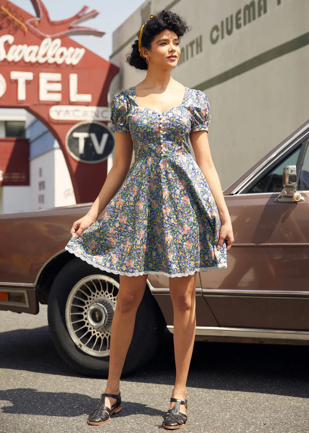 Sweet Escape Fit & Flare Dress sold by Modcloth product image thumbnail 3
