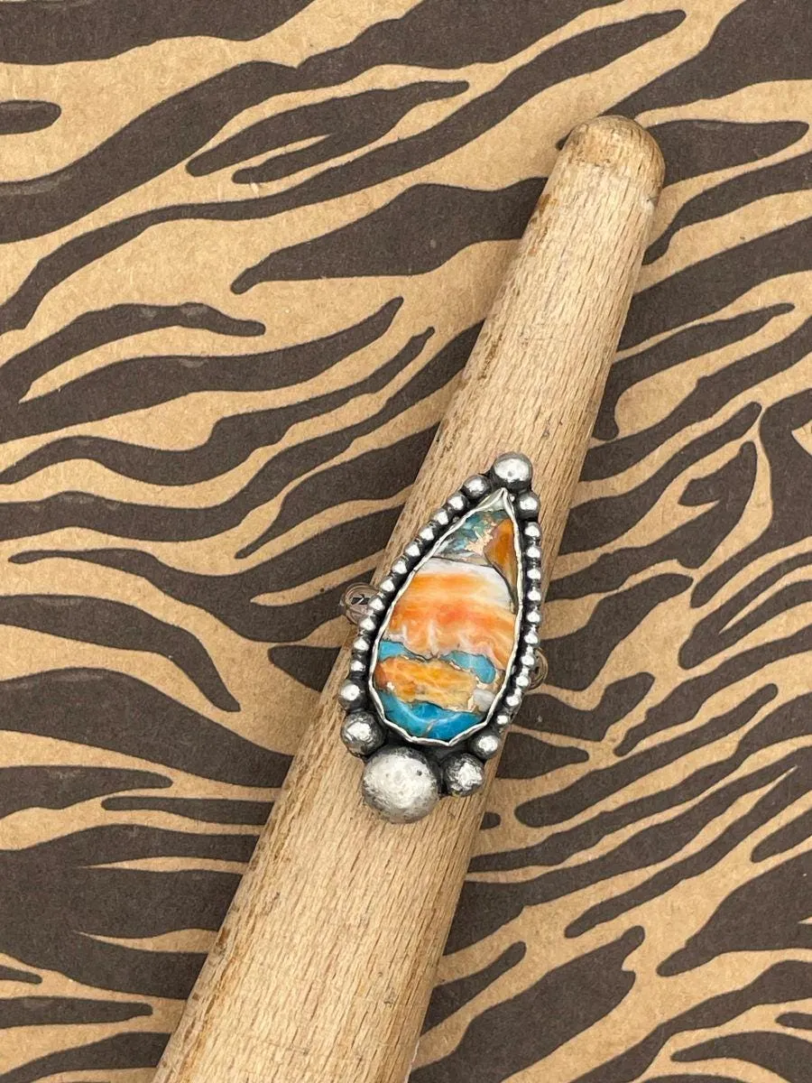 Camilla - Spiny Oyster Turquoise Ring sold by Modcloth