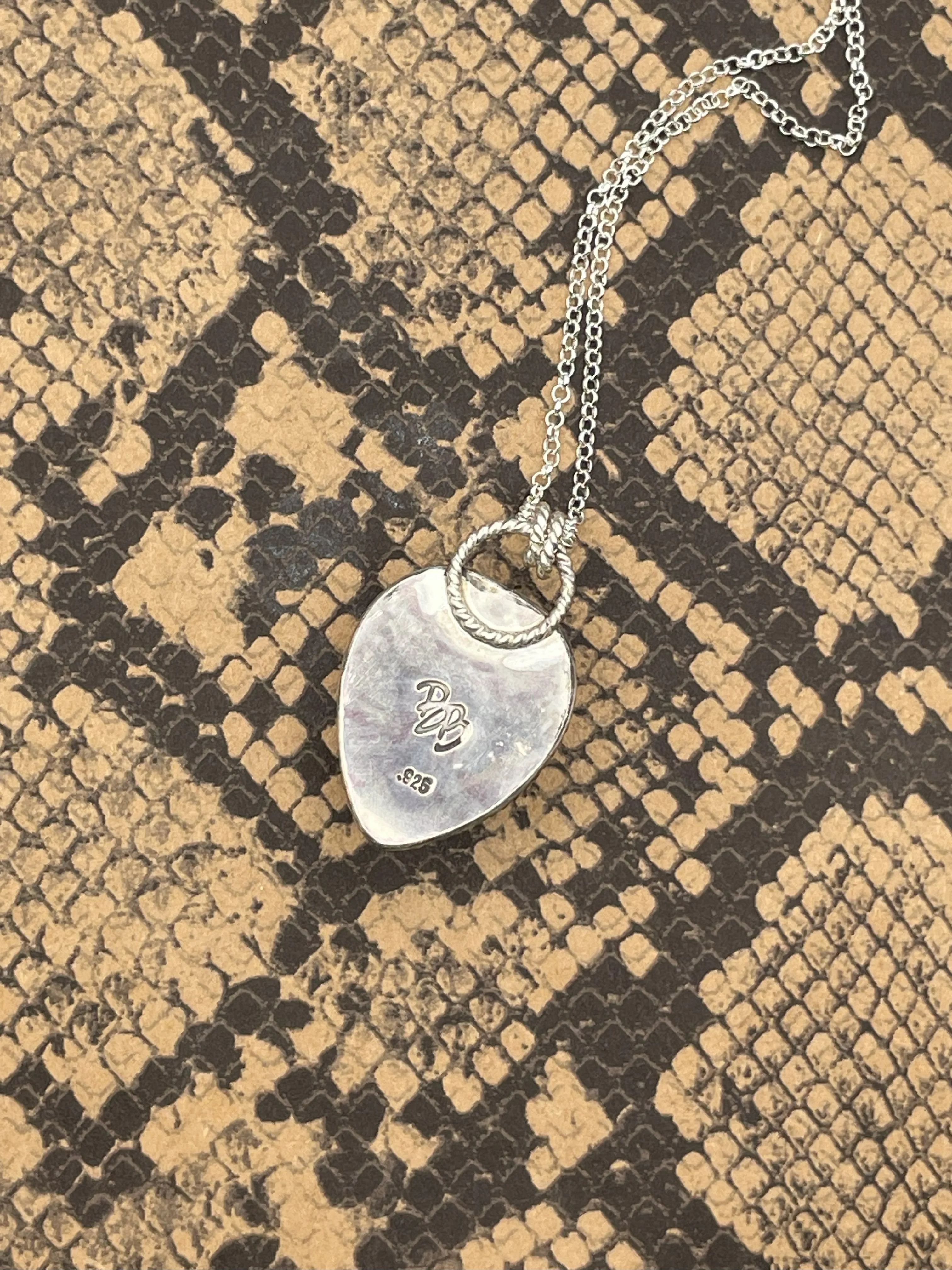 Wendy - Real Black Scorpion in Pink Resin Heart Pendant Necklace sold by Modcloth product image thumbnail 2