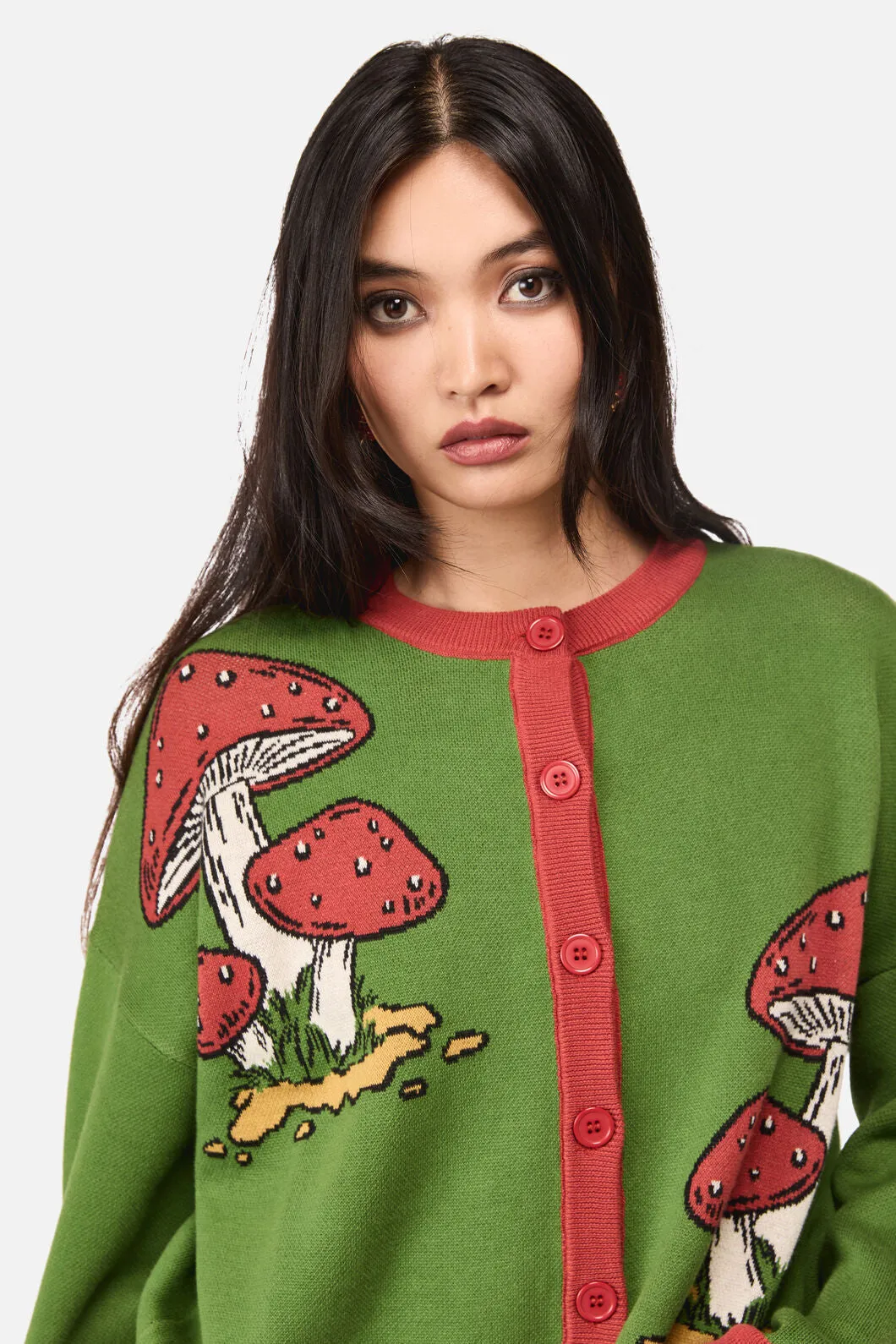 Toadstool Cottagecore Cotton Cardigan sold by Modcloth product image thumbnail 2