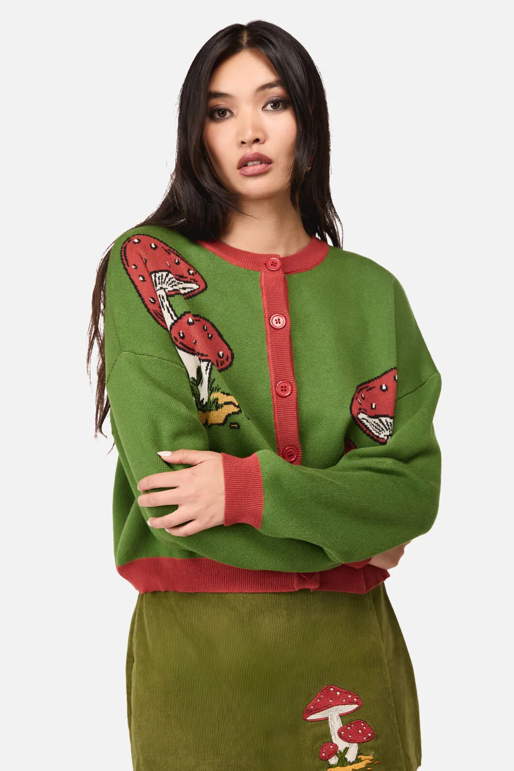 Toadstool Cottagecore Cotton Cardigan sold by Modcloth product image thumbnail 3