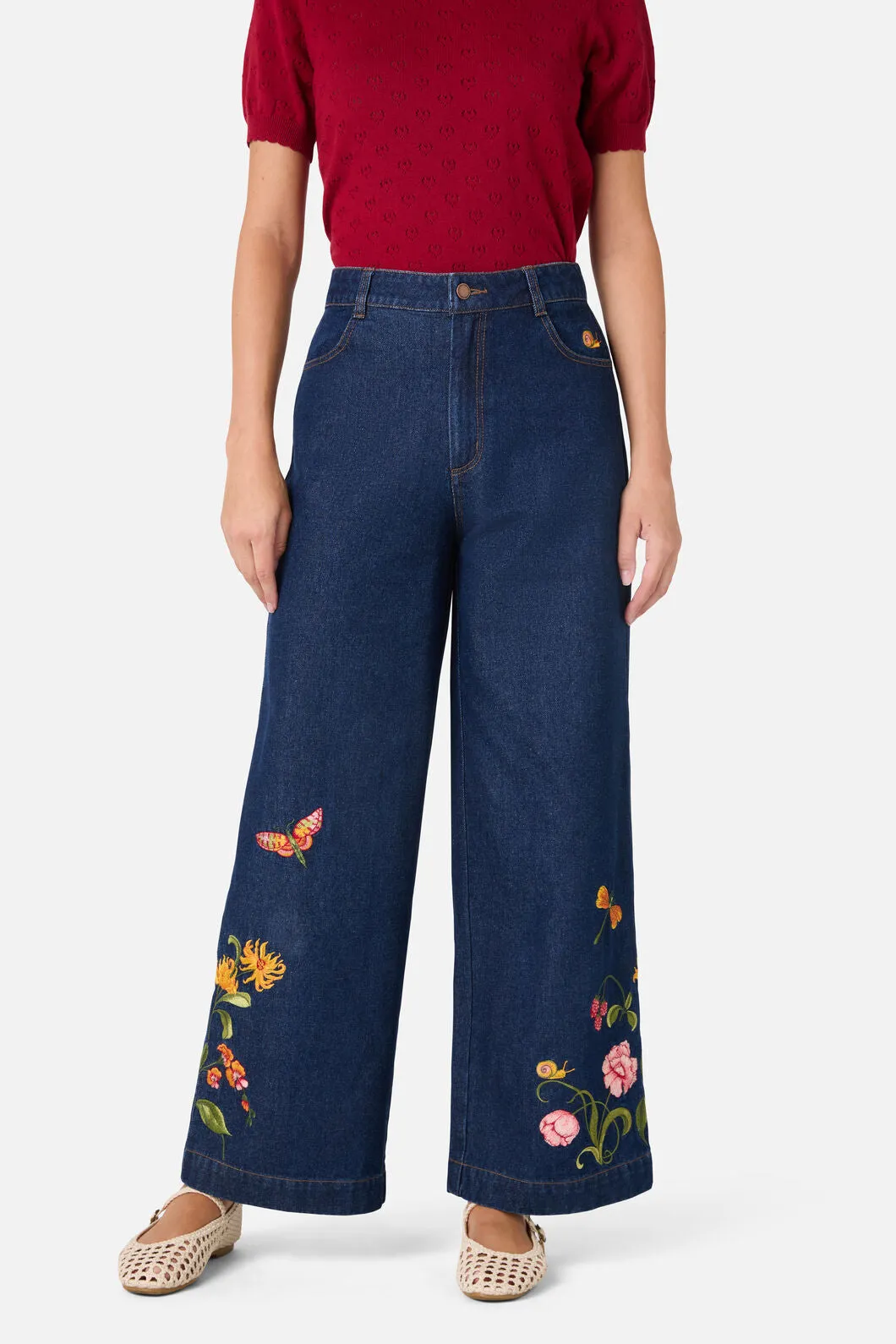 Whimsical Embroidered Jean sold by Modcloth product image thumbnail 2