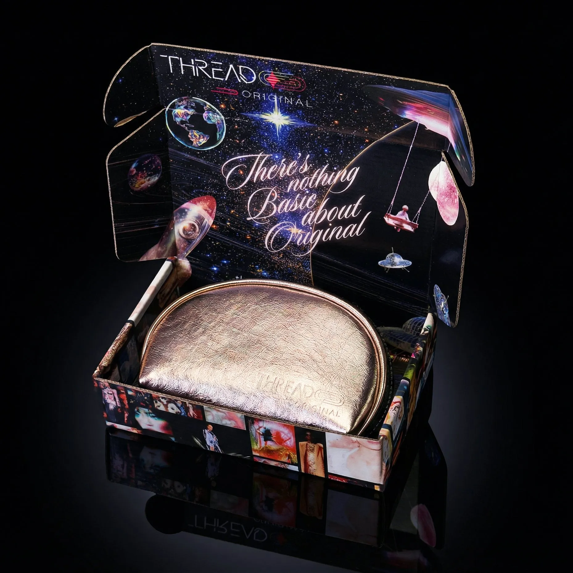 Luna Get Lit Light Up Makeup Bag - Fizz sold by Modcloth product image thumbnail 5