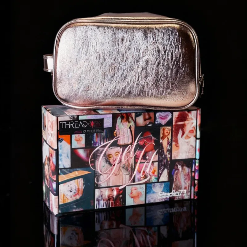 Aurora Get Lit - Light Up Makeup Bag - Fizz made by Modcloth