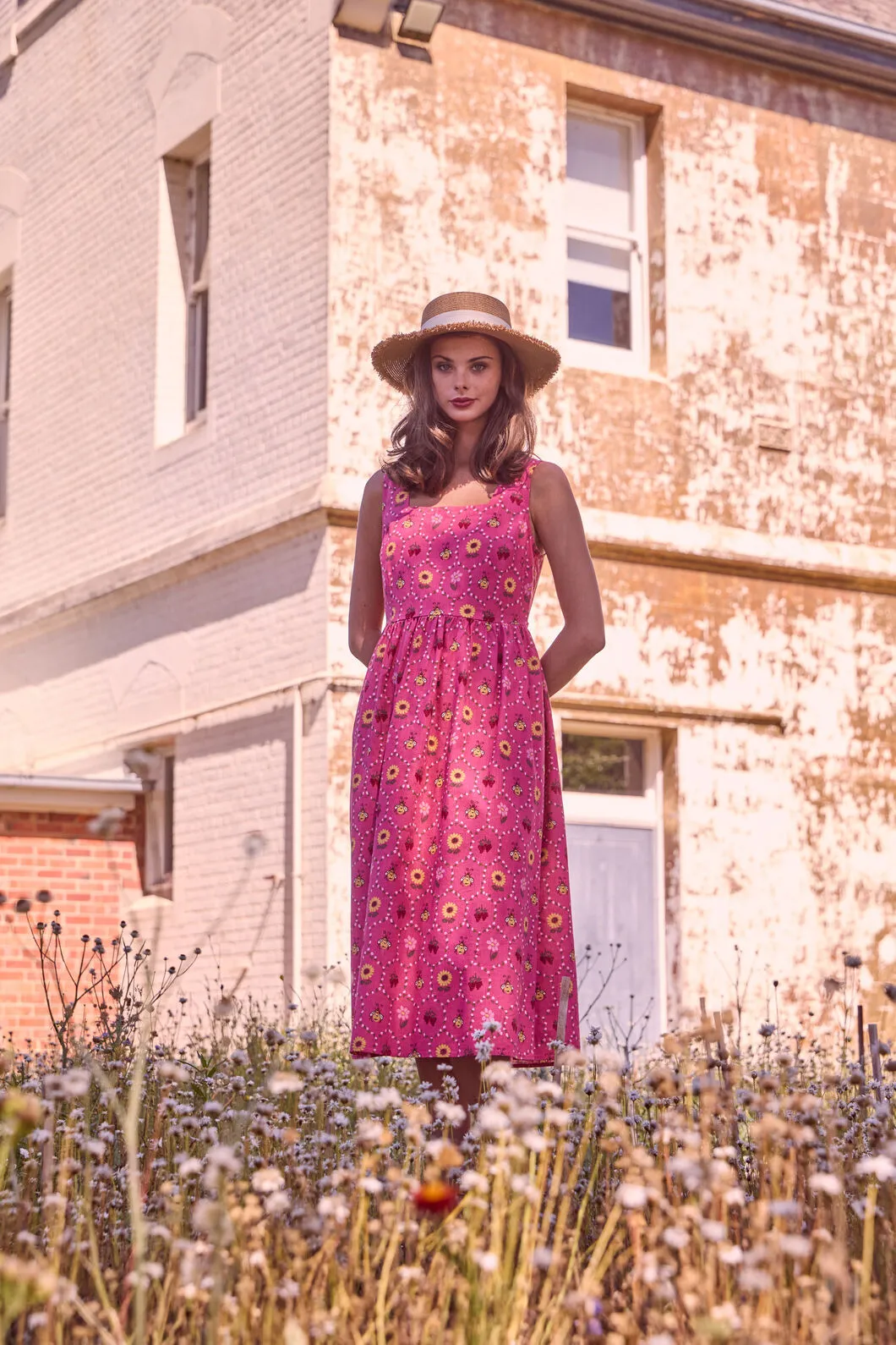 Honey Bee Hive Midi Dress sold by Modcloth product image thumbnail 2