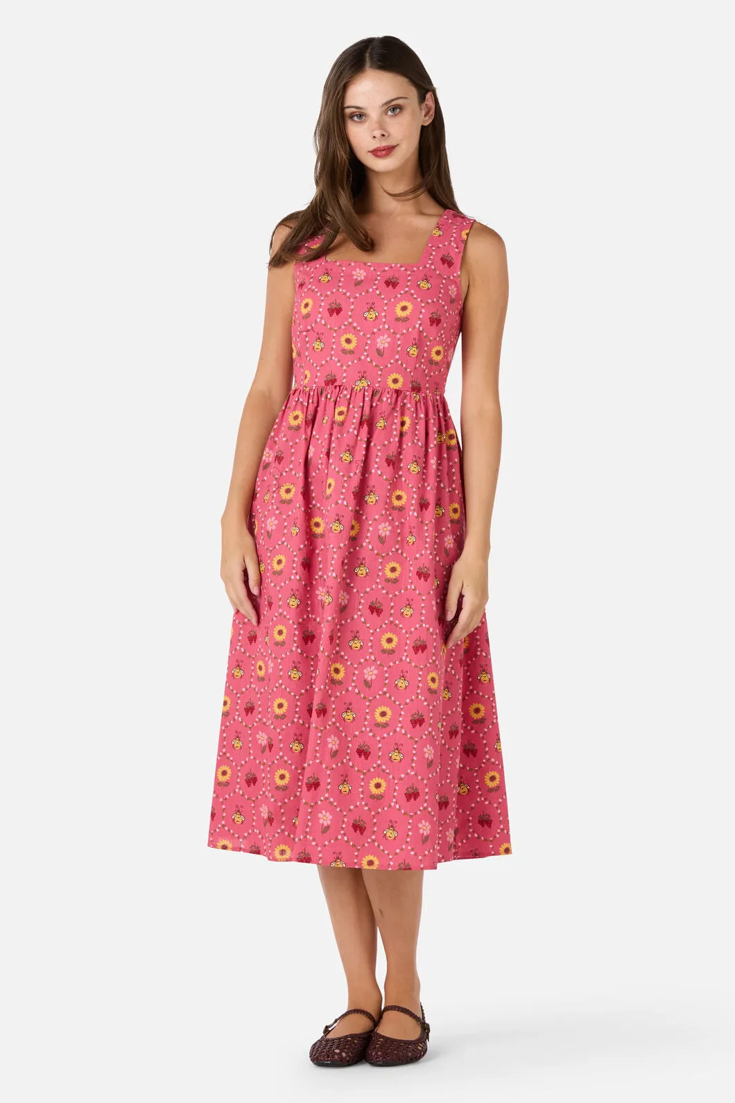 Honey Bee Hive Midi Dress sold by Modcloth product image thumbnail 3