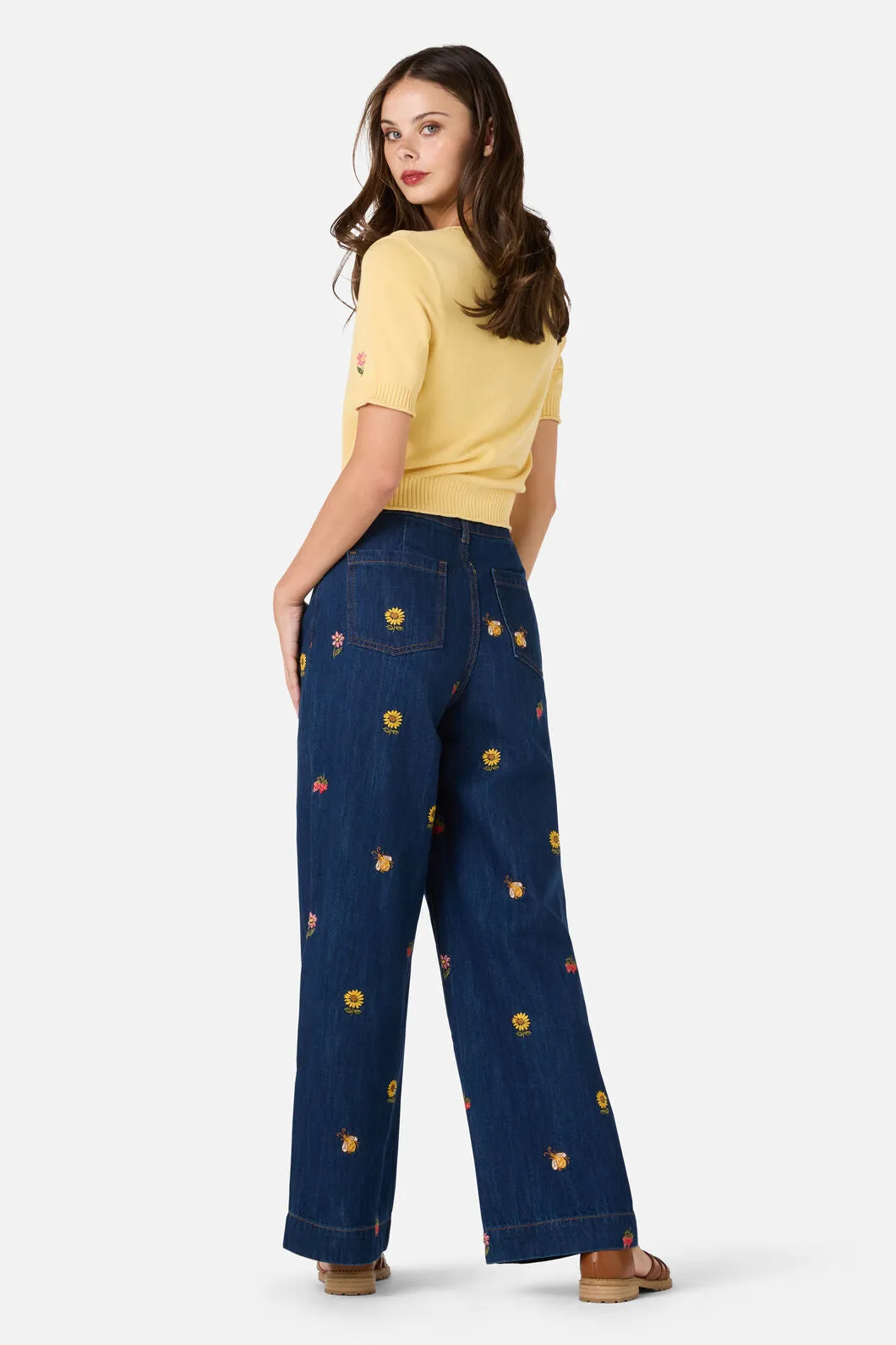 Honey Bee Embroidered Cardigan sold by Modcloth product image thumbnail 4
