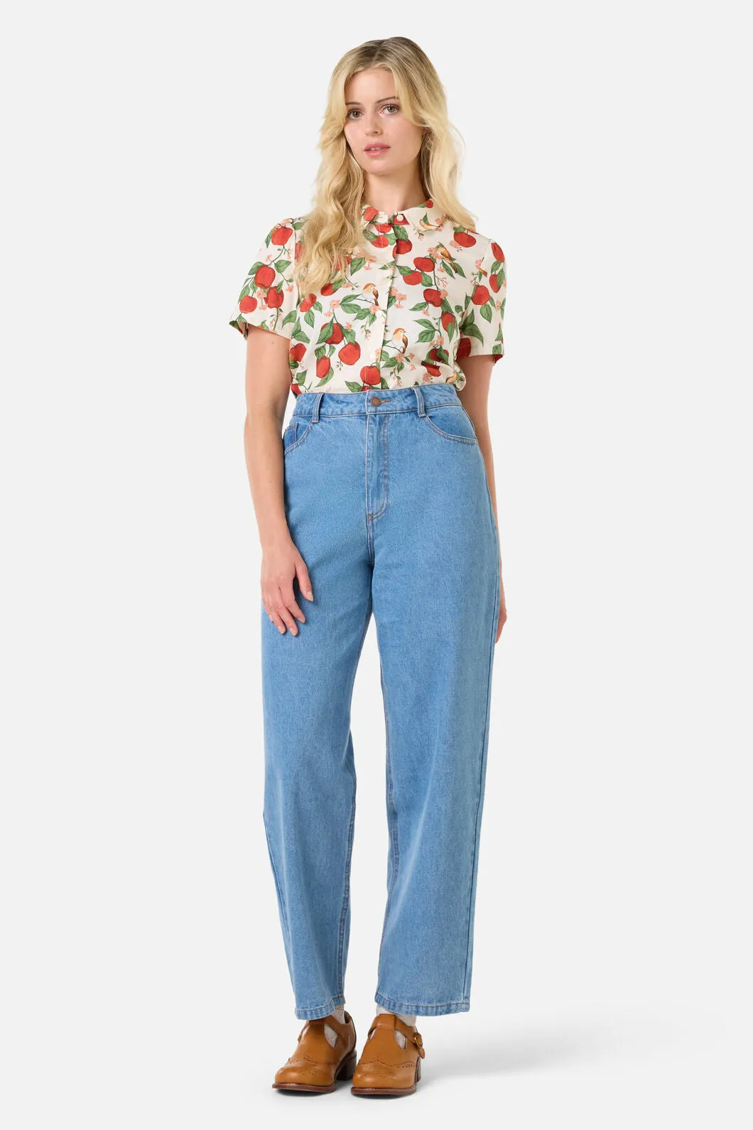 Apple Blossom Blouse sold by Modcloth product image thumbnail 3