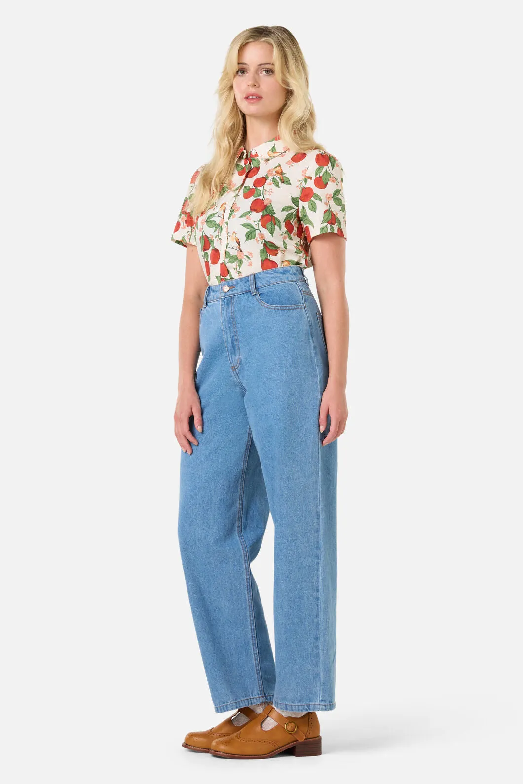 Apple Blossom Blouse sold by Modcloth product image thumbnail 4