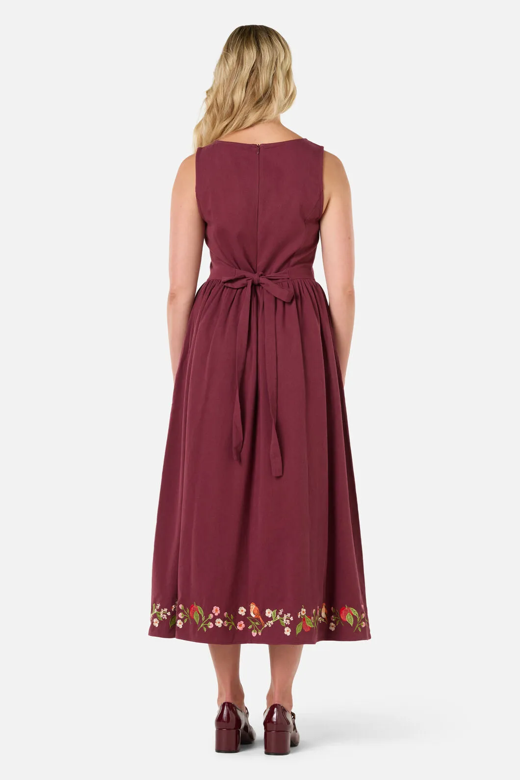 Apple & Robin Embroidered Midi Dress sold by Modcloth product image thumbnail 5