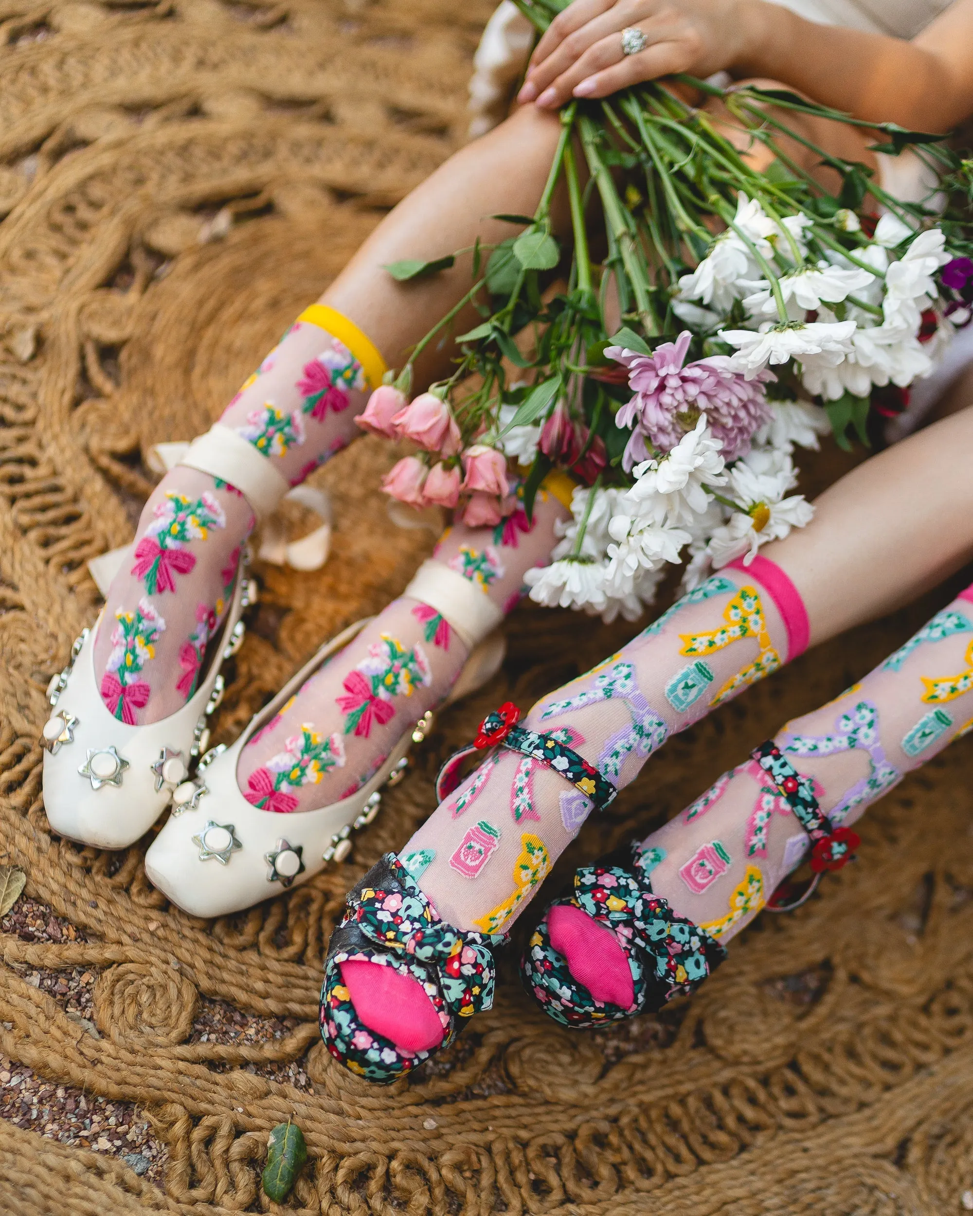 Petals & Preserves Shimmer Sheer Socks Bundle sold by Modcloth product image thumbnail 4
