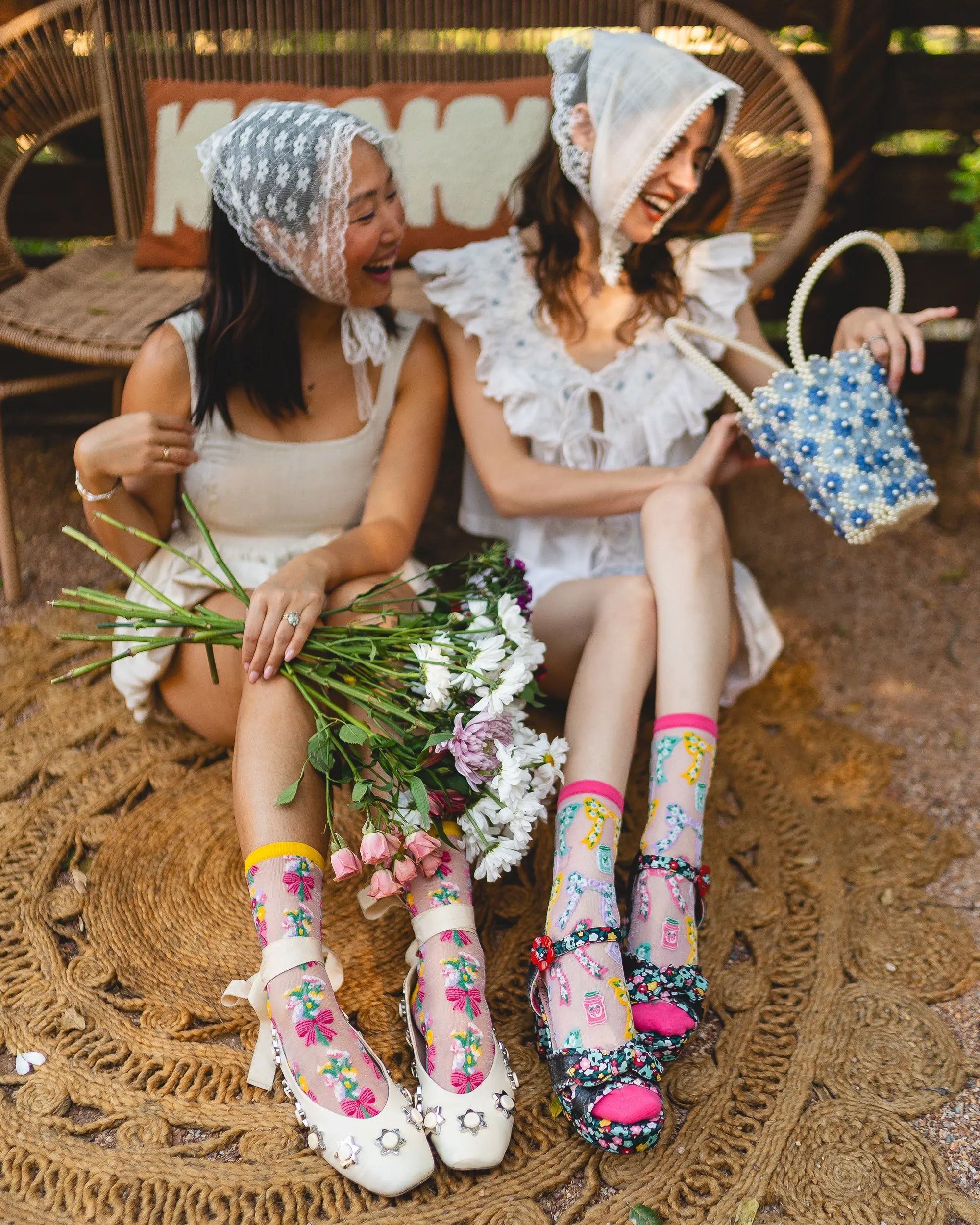 Petals & Preserves Shimmer Sheer Socks Bundle sold by Modcloth product image thumbnail 5