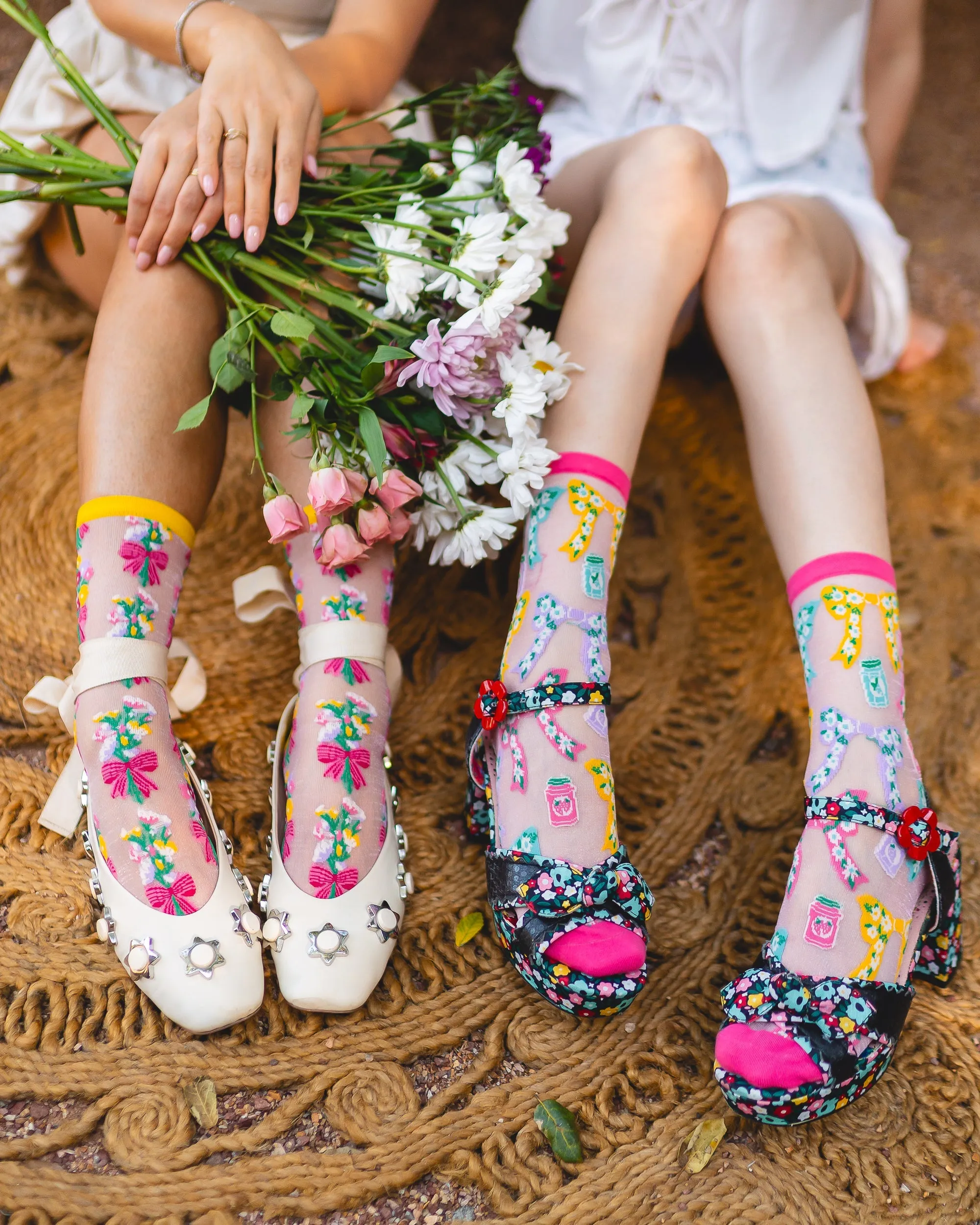Petals & Preserves Shimmer Sheer Socks Bundle sold by Modcloth product image thumbnail 2