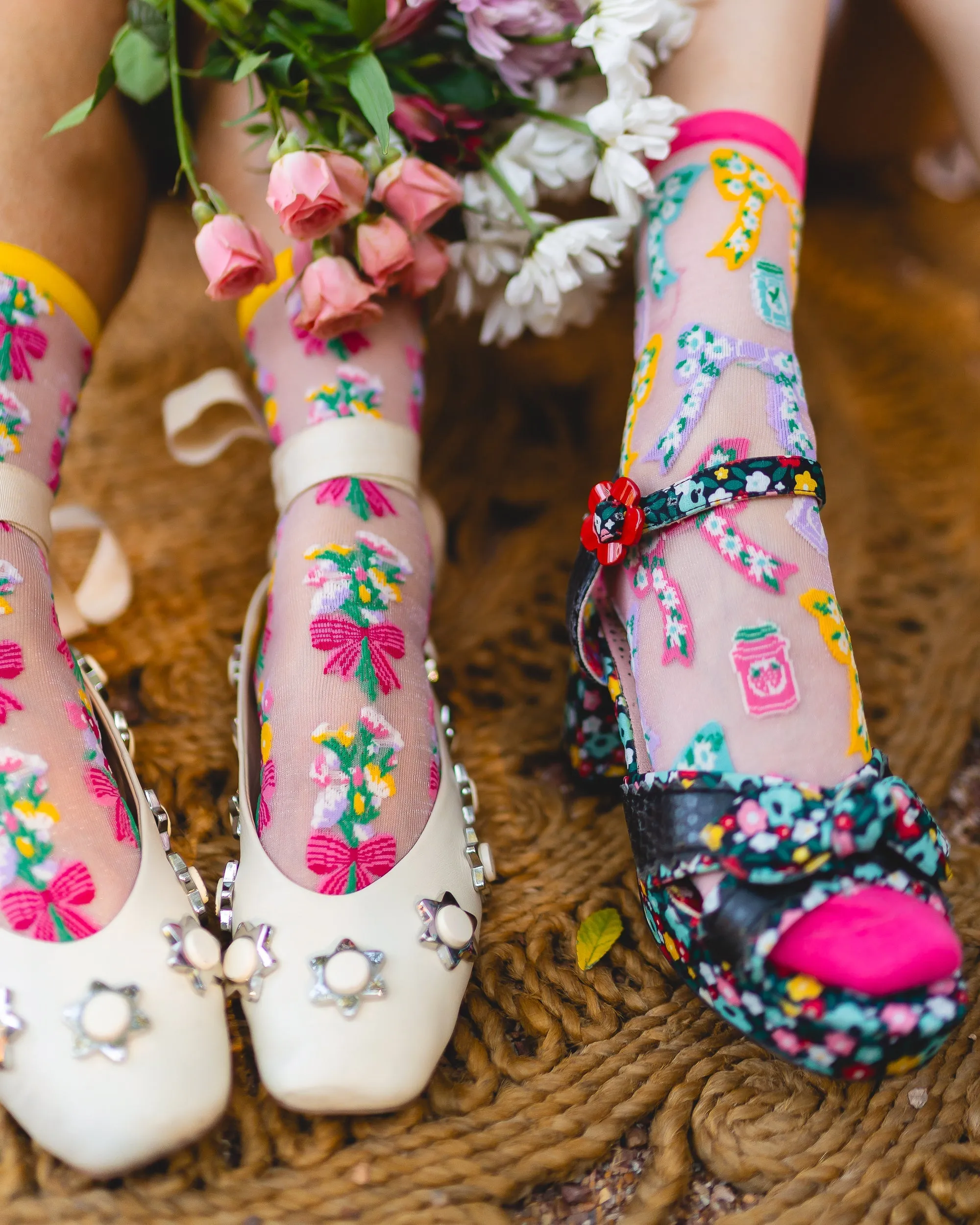 Petals & Preserves Shimmer Sheer Socks Bundle sold by Modcloth product image thumbnail 3
