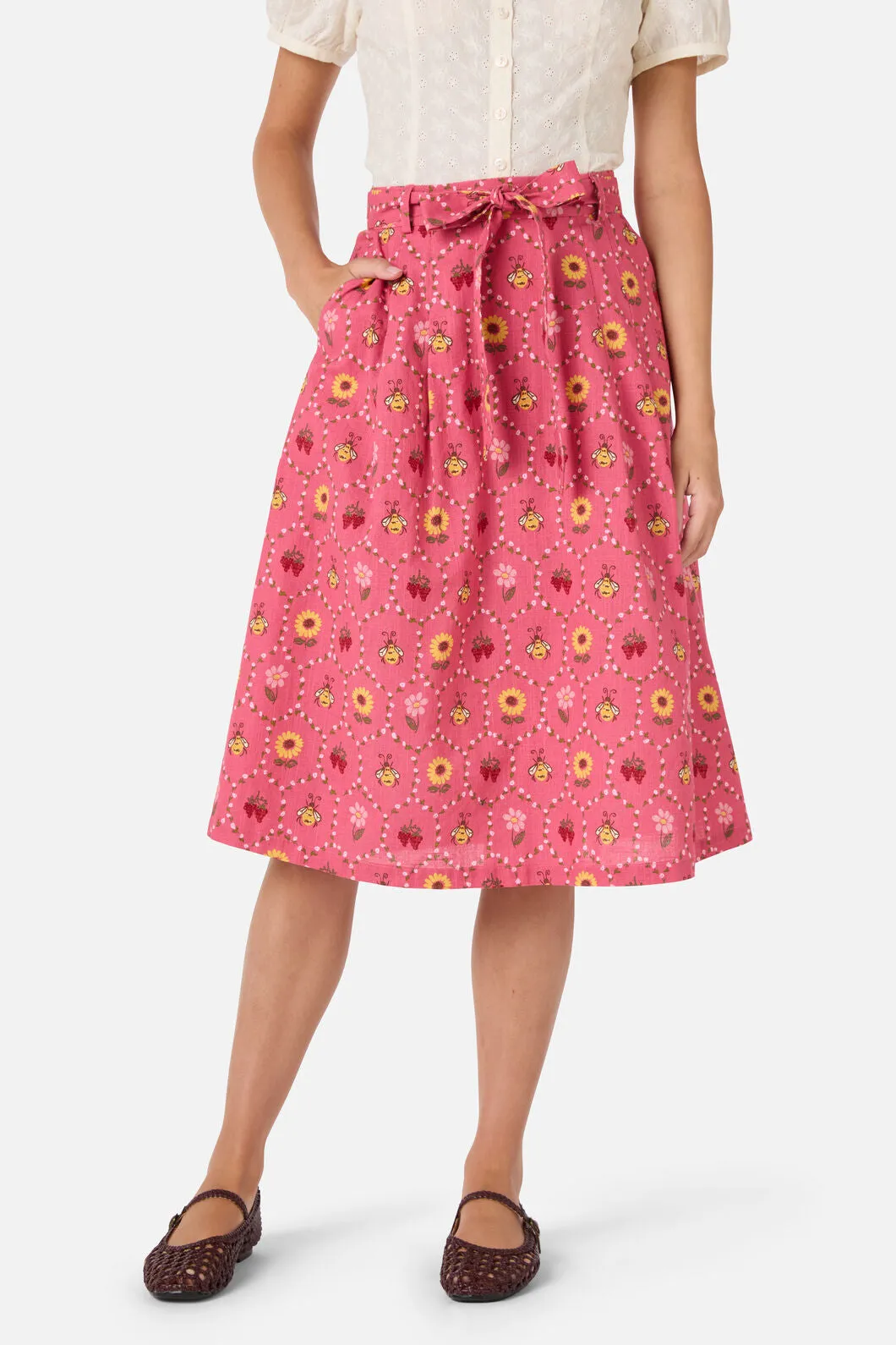 Honey Bee Hive Skirt sold by Modcloth product image thumbnail 2