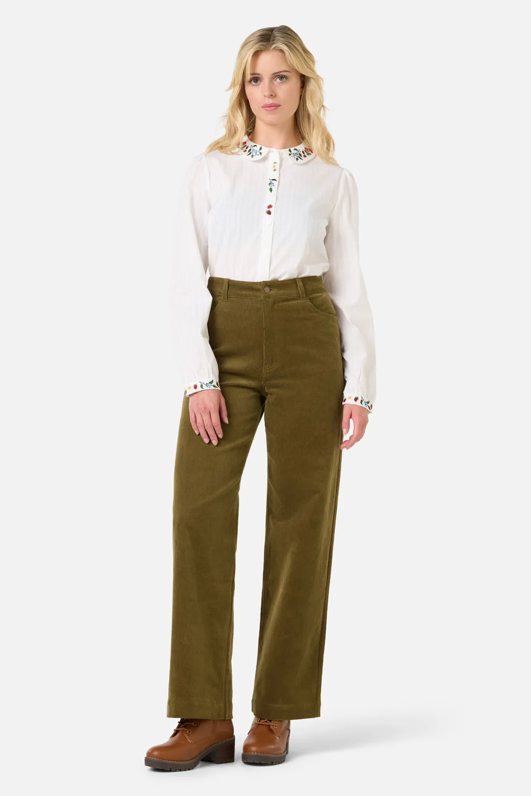 Garden Embroidered Blouse sold by Modcloth product image thumbnail 5