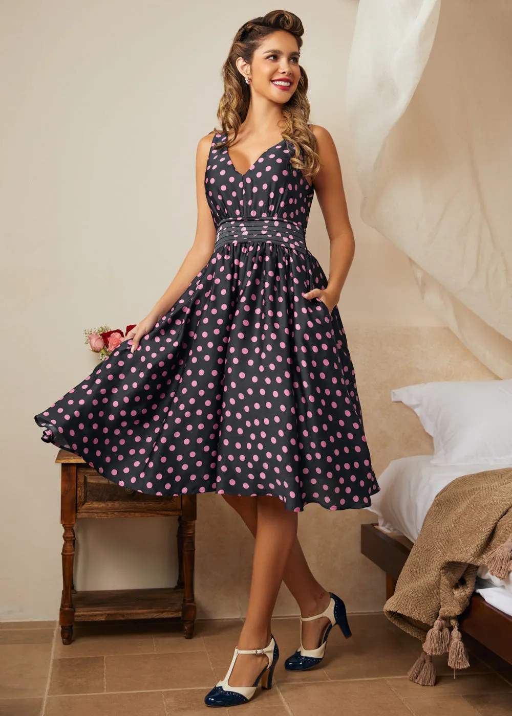 Twirl Me Right Round Dress sold by Modcloth product image thumbnail 3