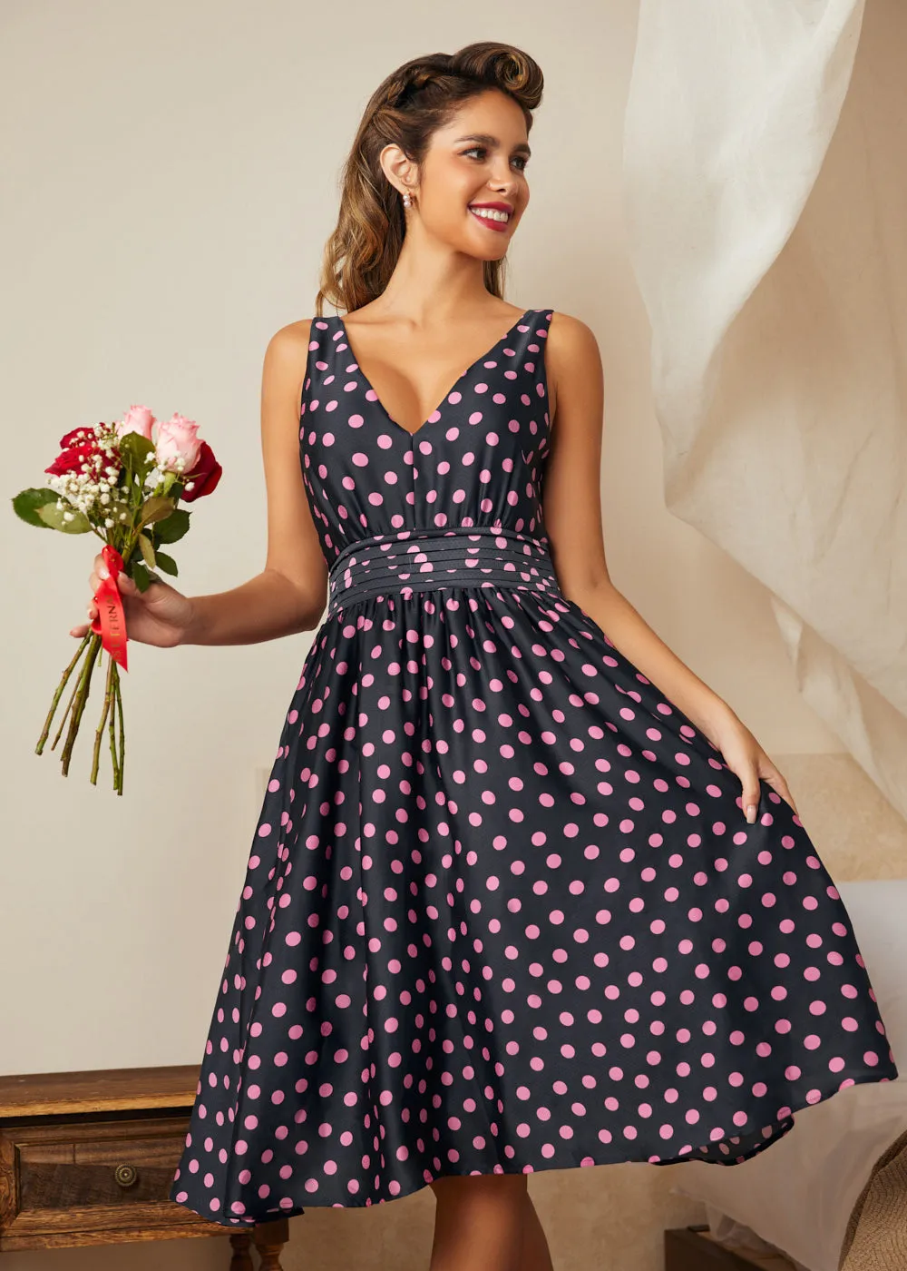 Twirl Me Right Round Dress sold by Modcloth