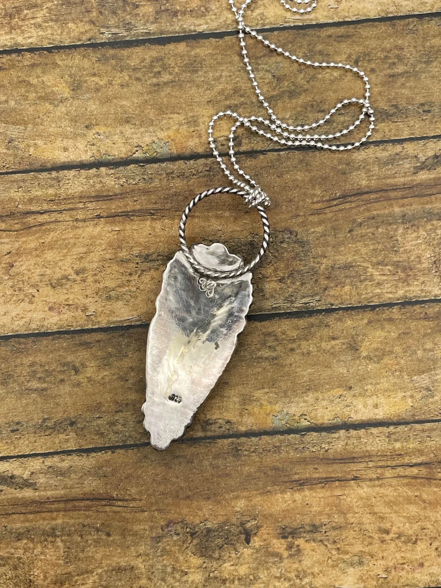 Alexa - White Buffalo and Blue Turquoise Large Pendant Necklace sold by Modcloth product image thumbnail 2
