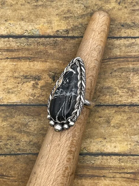 Angelina - White Buffalo Turquoise Ring sold by Modcloth product image thumbnail 3