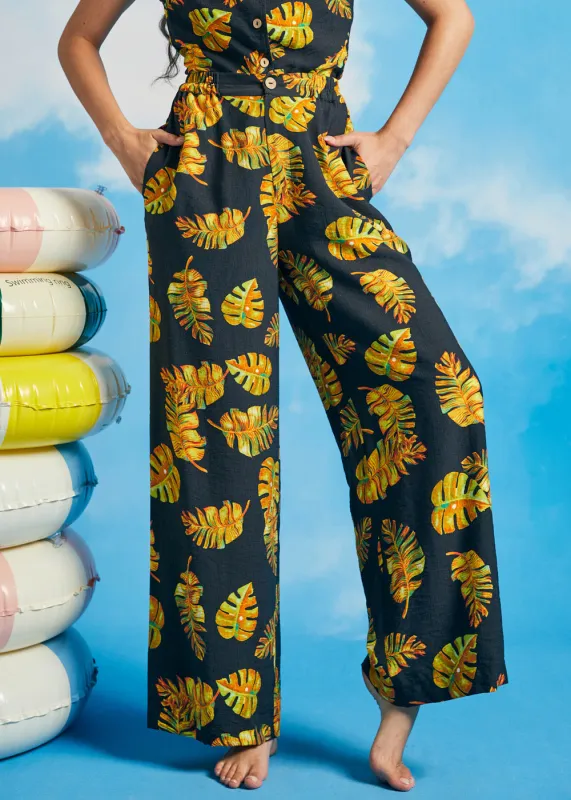 Whispers in the Garden Palazzo Pants made by Modcloth