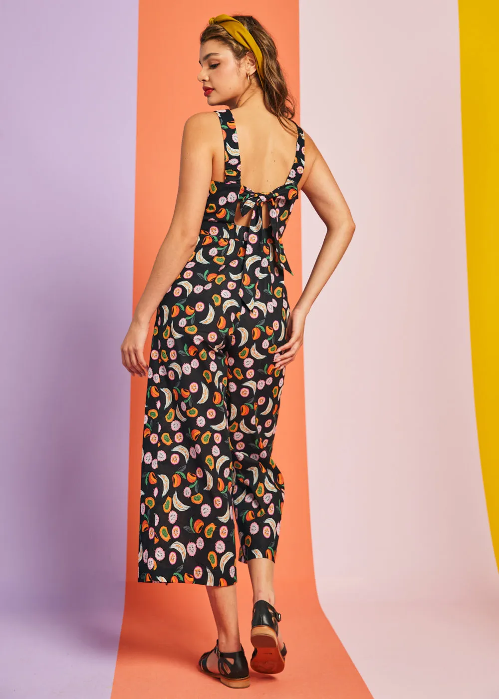 A Playful Bouquet Jumpsuit sold by Modcloth product image thumbnail 5