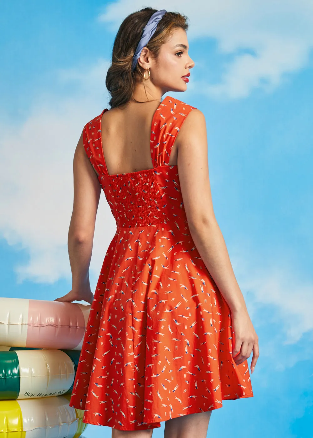 Synchronized Sweetheart Dress sold by Modcloth product image thumbnail 4