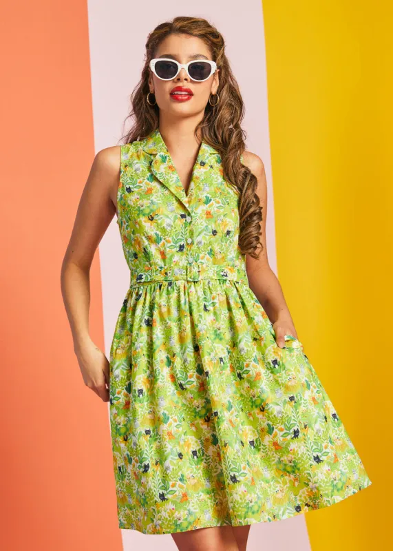 The Sway You Are Fit & Flare Dress made by Modcloth