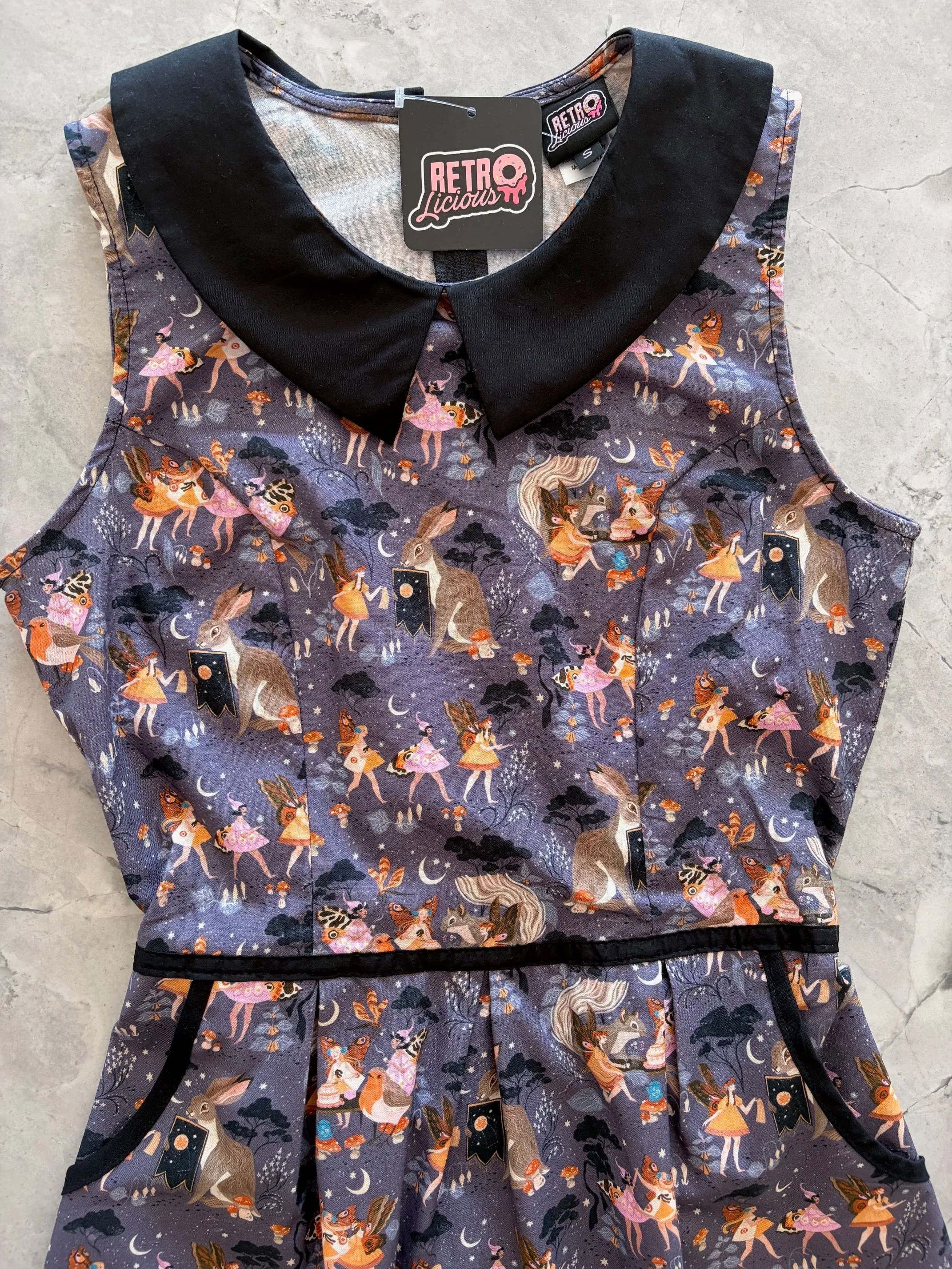 Retro Mod Collared Dress Fairies sold by Modcloth product image thumbnail 5