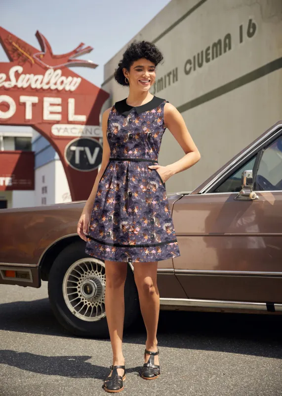 Retro Mod Collared Dress Fairies made by Retrolicious