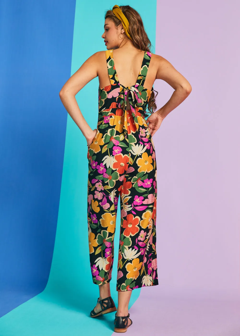 A Playful Bouquet Jumpsuit sold by Modcloth product image thumbnail 4