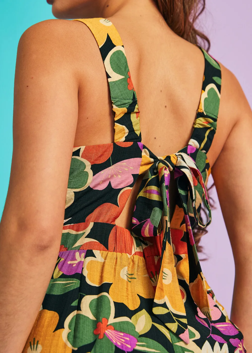 A Playful Bouquet Jumpsuit sold by Modcloth product image thumbnail 2