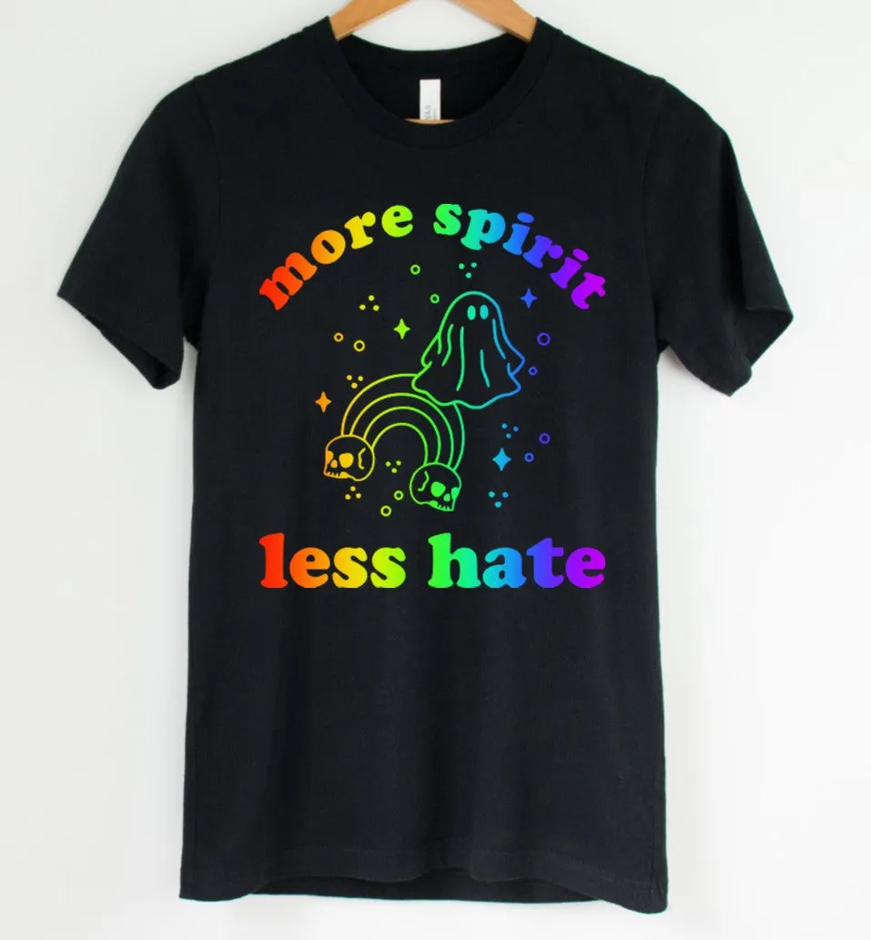 More Spirit Less Hate: Rainbow T-Shirt sold by Modcloth product image thumbnail 2