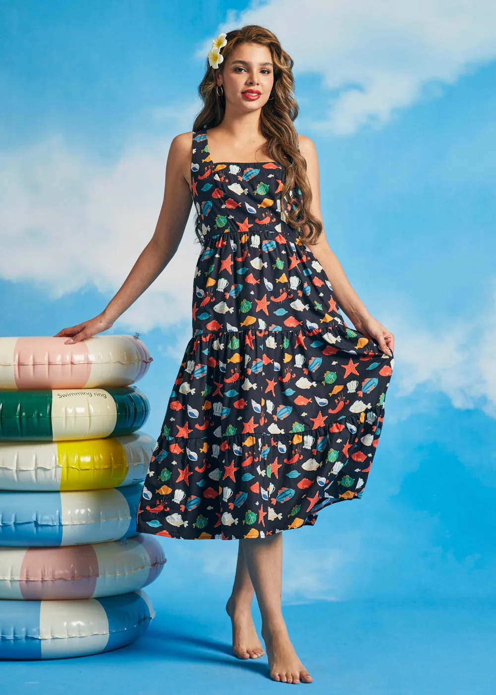 Summer Stroll Fit & Flare Dress sold by Modcloth product image thumbnail 3