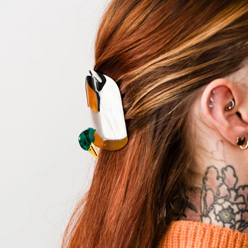 Duck Hair Claw made by Modcloth