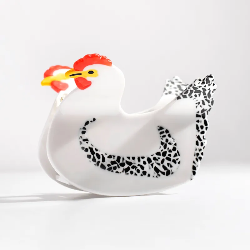 Chicken Hair Claw made by Modcloth