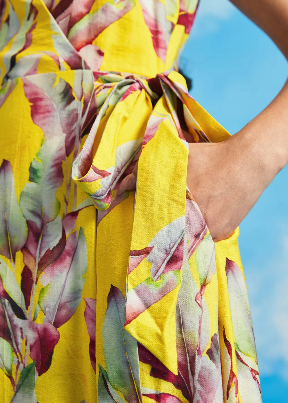 Sunlit Stroll Wrap Dress sold by Modcloth product image thumbnail 2