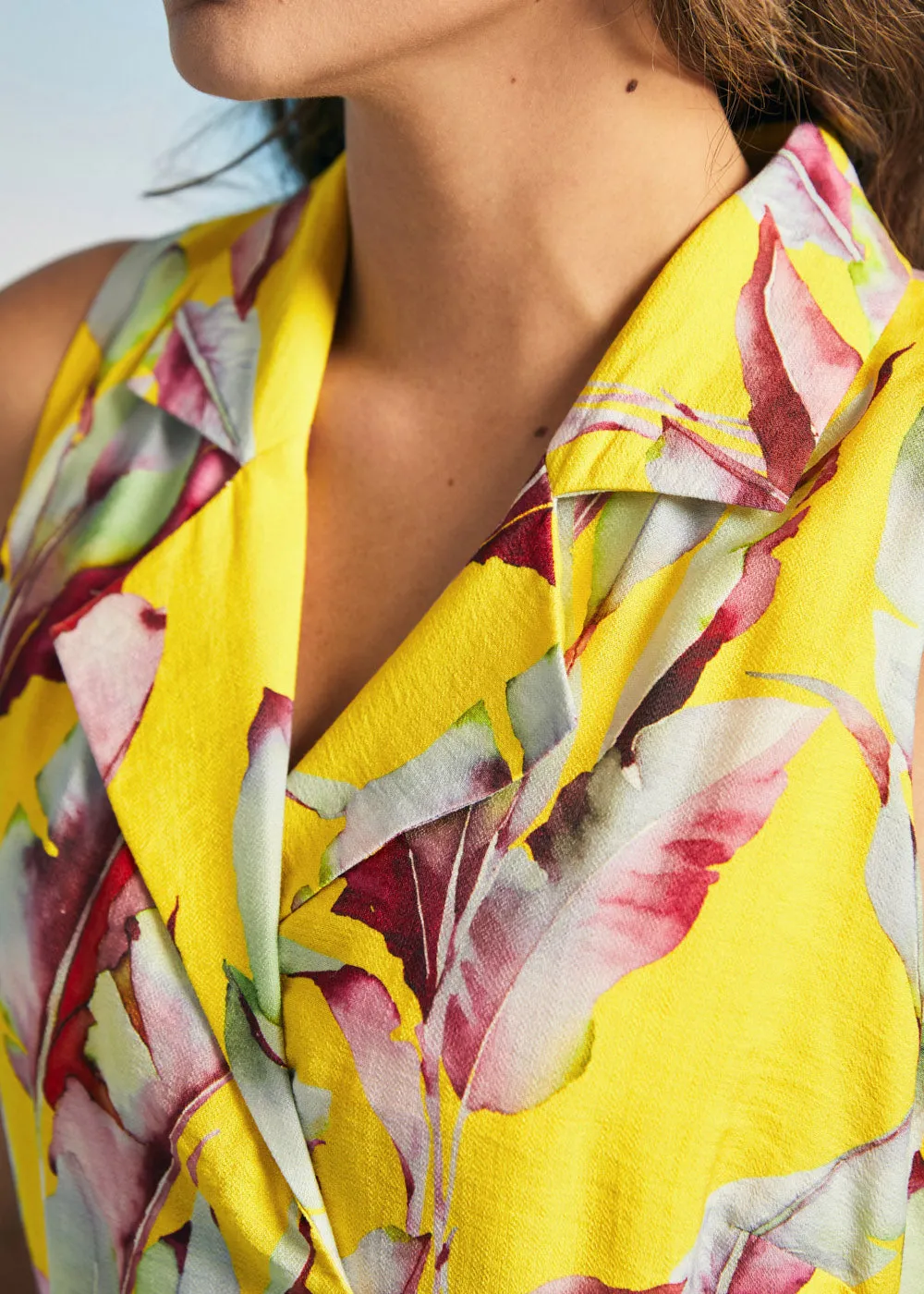 Sunlit Stroll Wrap Dress sold by Modcloth product image thumbnail 5