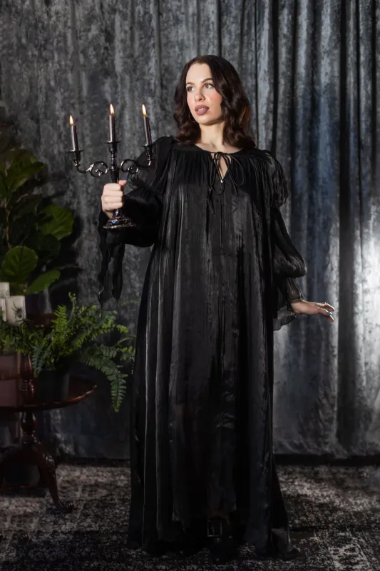 Edith - Metallic Haunting Gown made by Modcloth