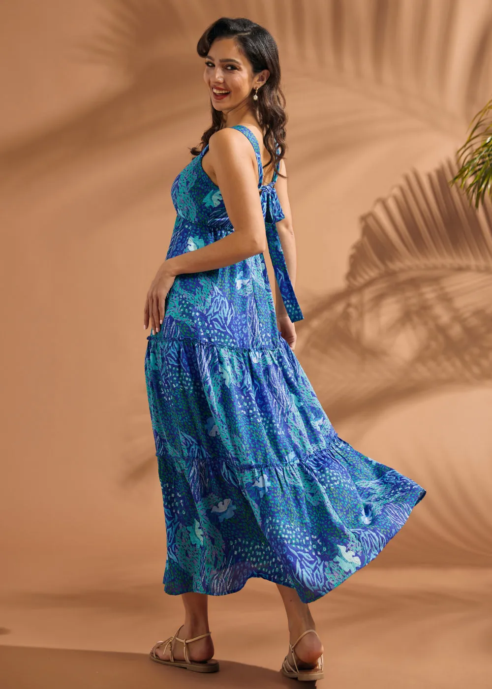 Sun-Kissed & Tiered Maxi Dress sold by Modcloth product image thumbnail 5