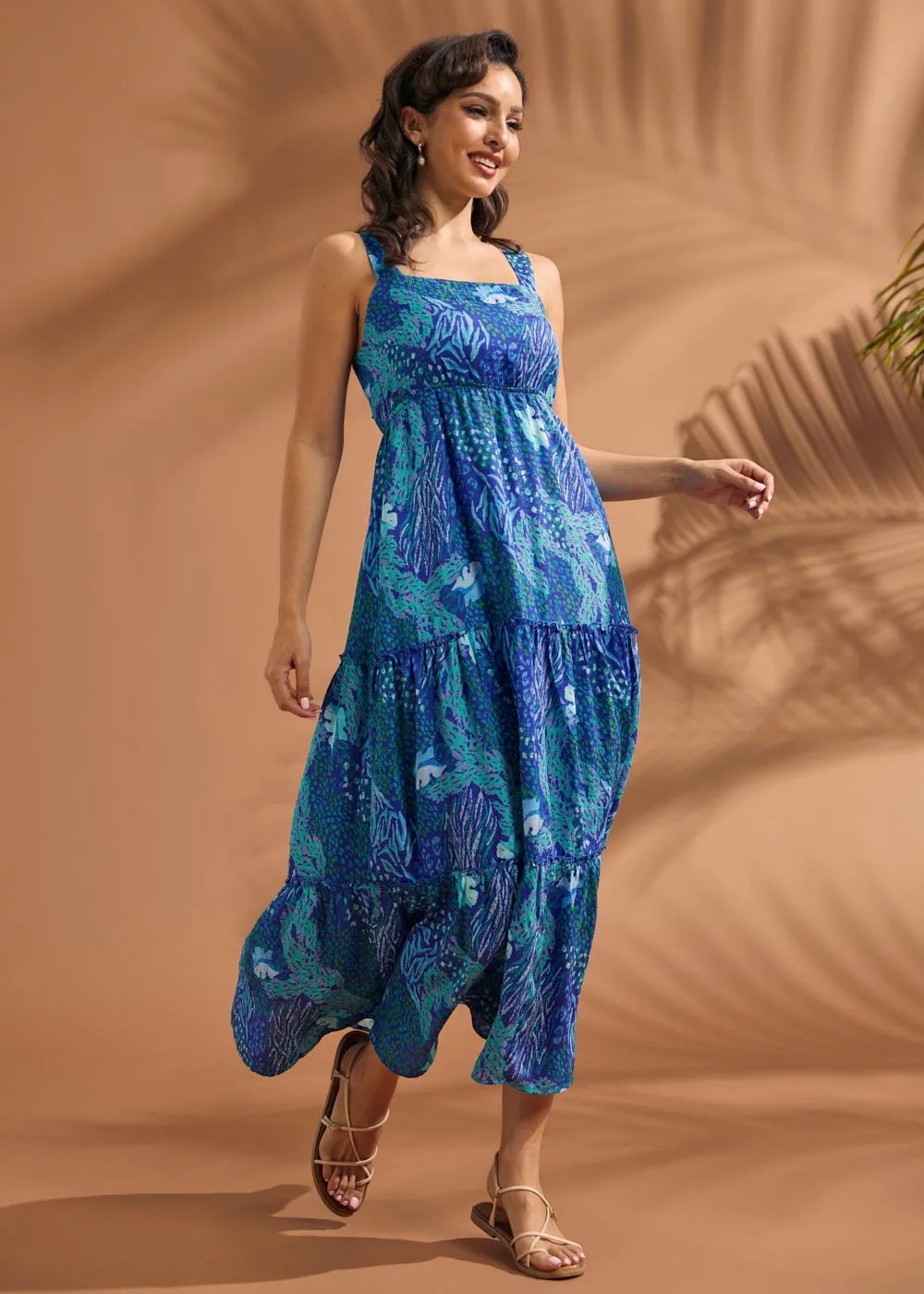 Sun-Kissed & Tiered Maxi Dress sold by Modcloth product image thumbnail 3