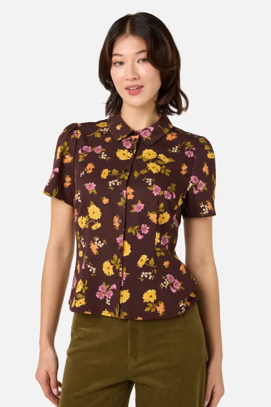 Winona Flower Blouse made by Modcloth