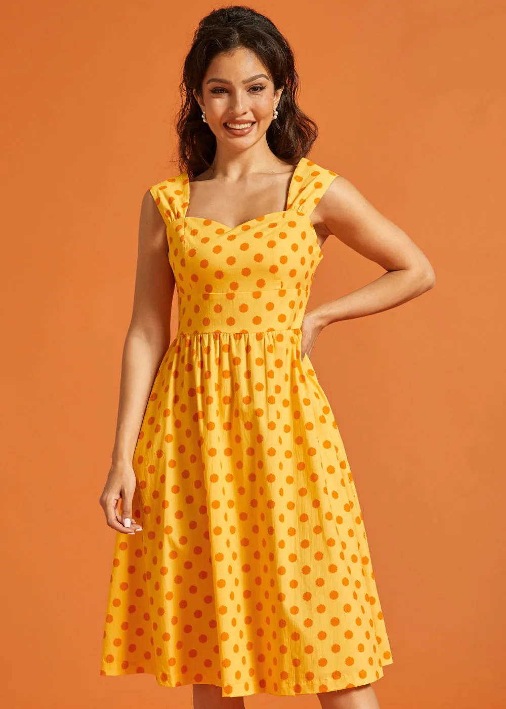 Dance Beneath the Sunrays Fairytale Midi Dress sold by Modcloth product image thumbnail 3
