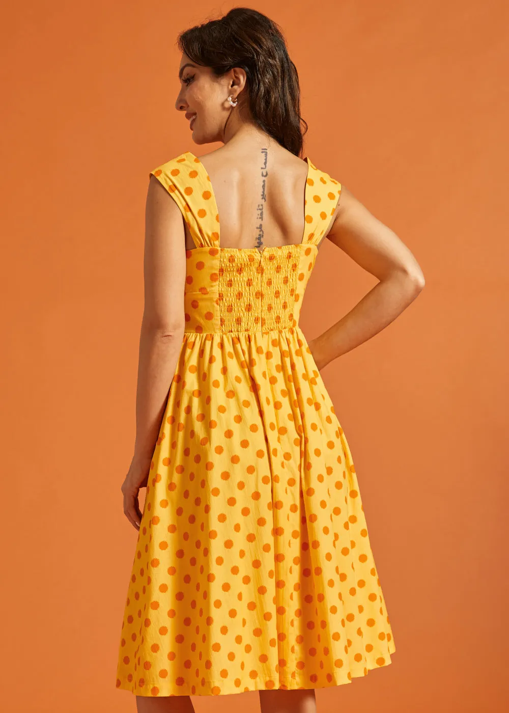 Dance Beneath the Sunrays Fairytale Midi Dress sold by Modcloth product image thumbnail 5