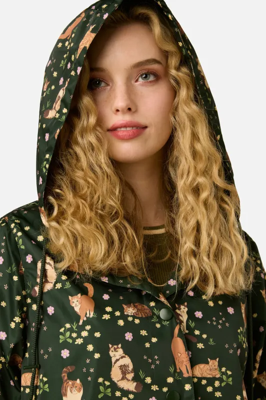 Cute Cats Raincoat made by Modcloth