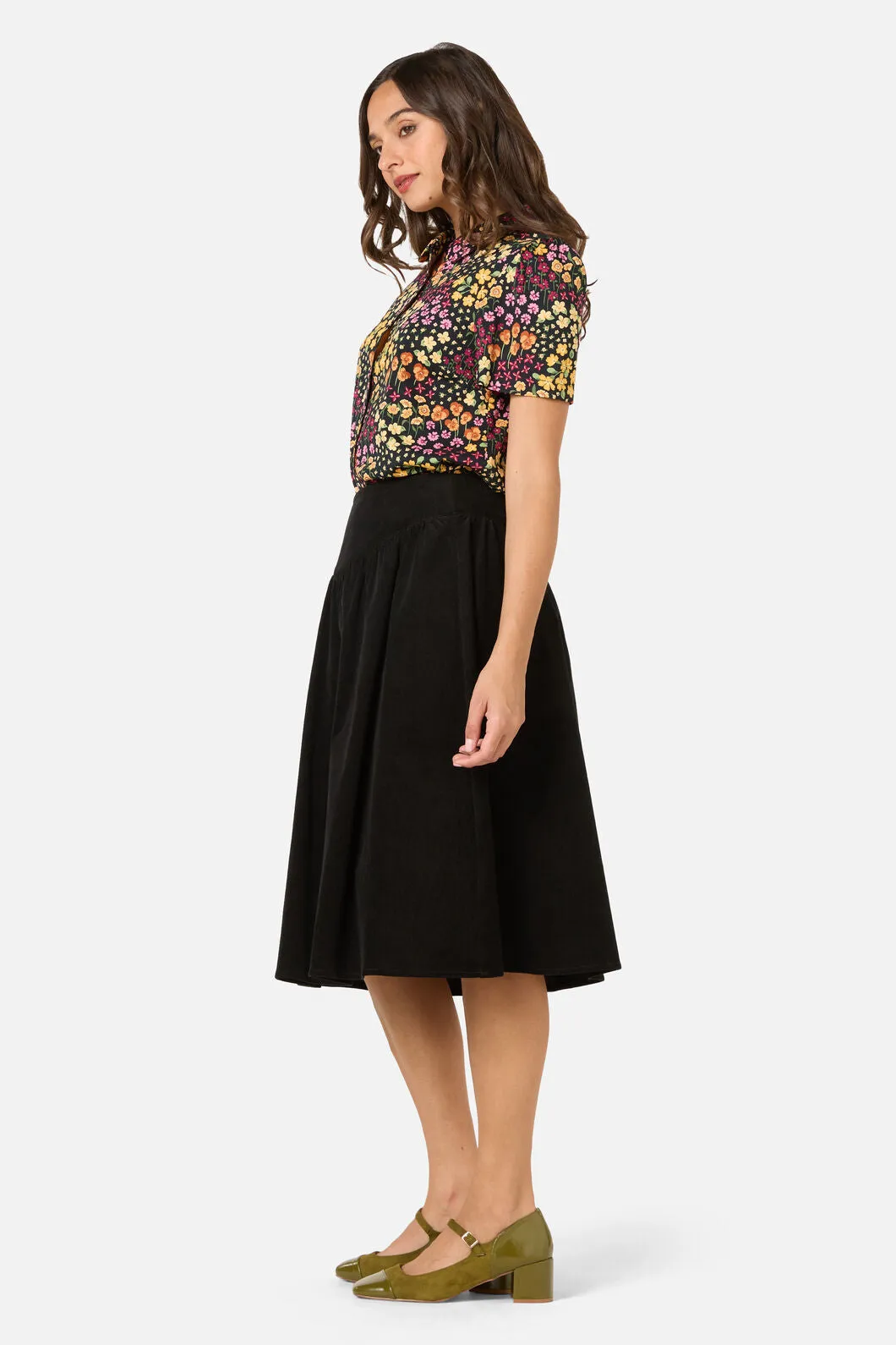 Iris Ditsy Blouse sold by Modcloth product image thumbnail 4