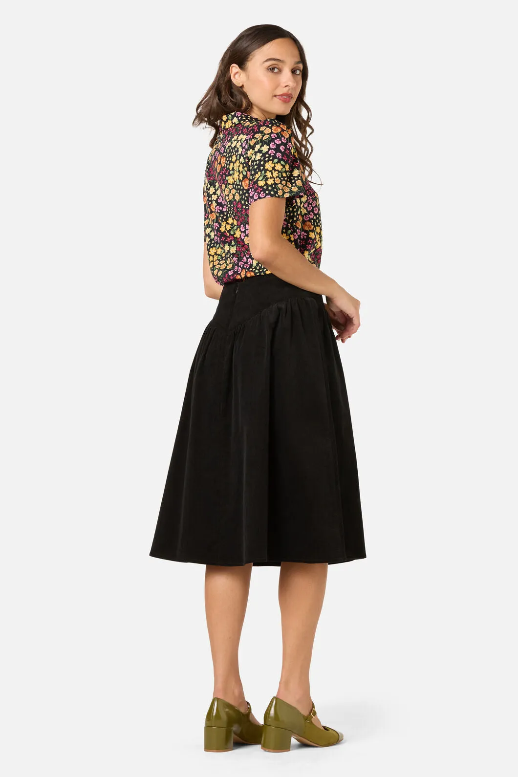 Iris Ditsy Blouse sold by Modcloth product image thumbnail 5