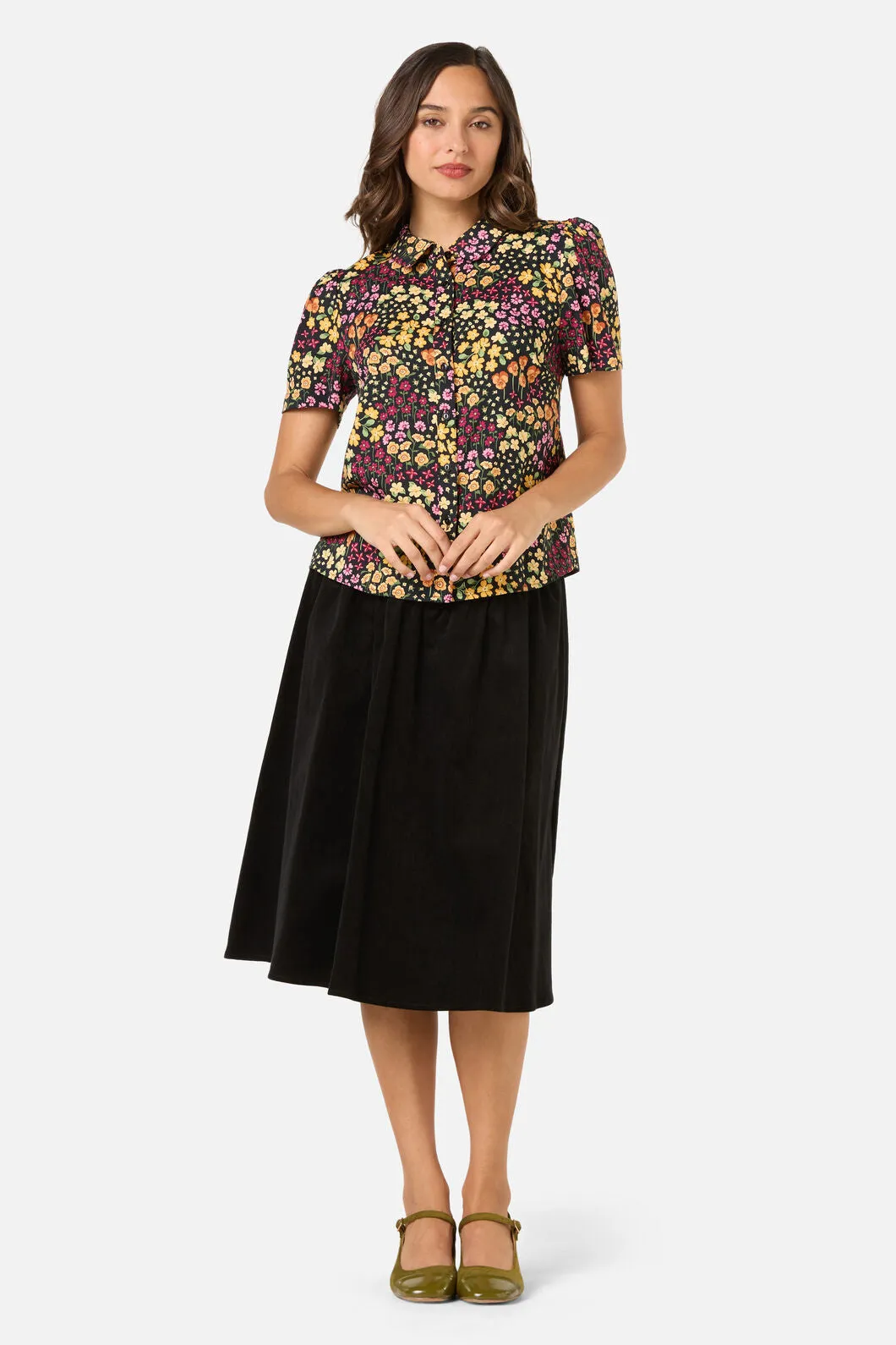 Iris Ditsy Blouse sold by Modcloth product image thumbnail 2